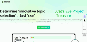Read more about the article Maoyan Project Treasure – Aid tools for AI project application for scientific researchers
