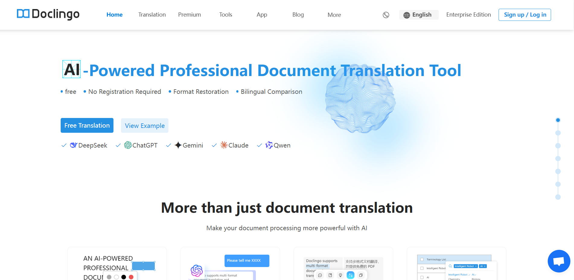Read more about the article Doclingo – Professional AI document translation tool, retaining original layout