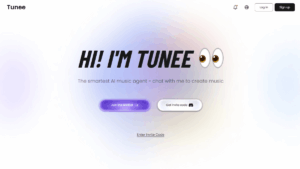 Read more about the article Tunee – the first conversational music creation AI agent | AI toolset
