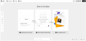 Read more about the article Kuse – One-stop AI visualization workbench, AI assistant + canvas + knowledge base