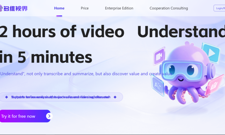AI audio and video intelligent