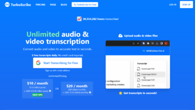 AI audio and video to text tool