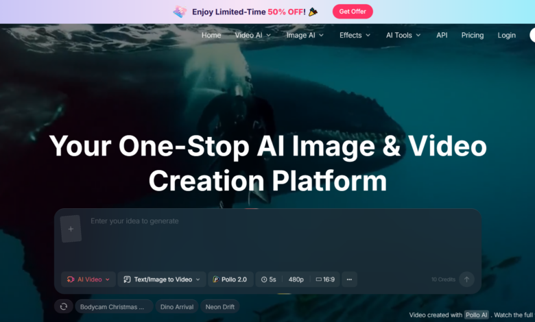 AI image and video creation
