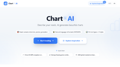 AI intelligent chart generation tool