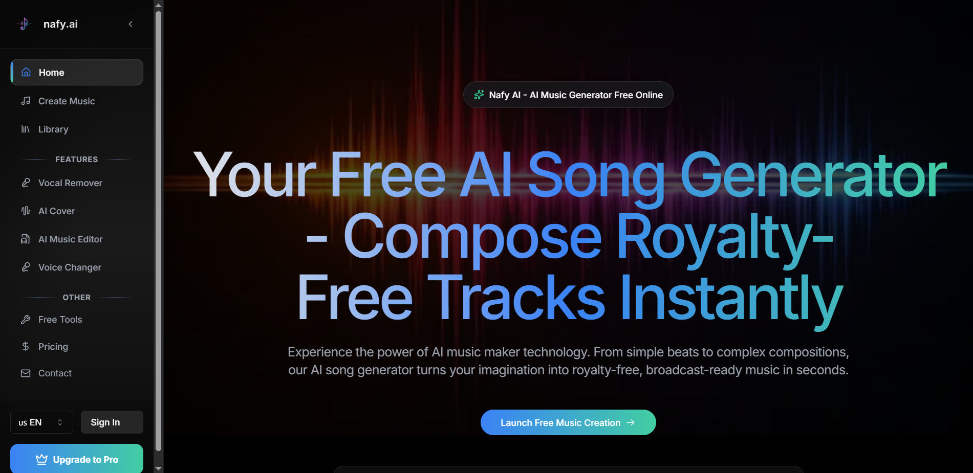 AI music generator
