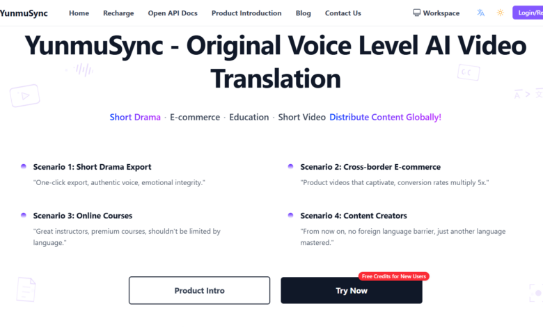 AI video Translation