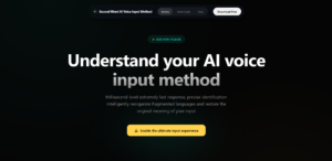 AI voice input tool
