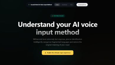 AI voice input tool