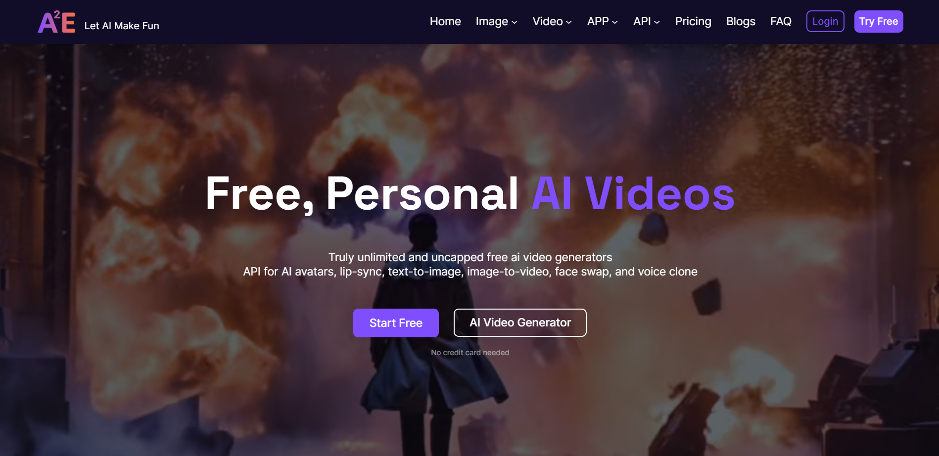 AI video generation platform