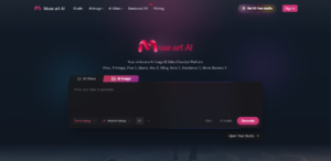 AI image and video creation platform